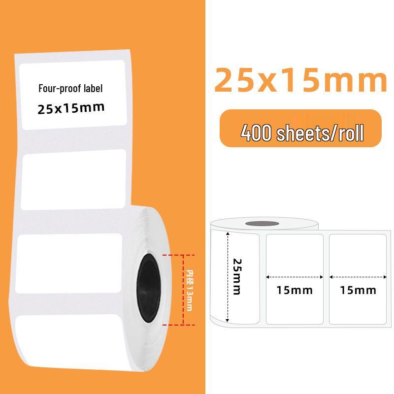 Yacole Tear-Resistant Thermal Barcode Label Paper for Phomemo M110/M220