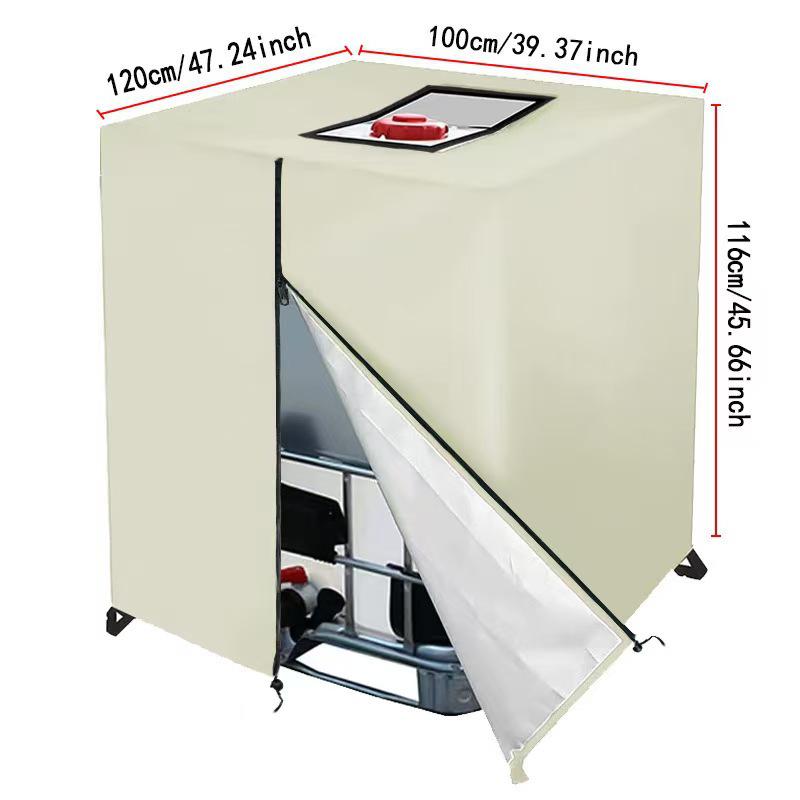 Waterproof Outdoor Dust & Sun Protection Cover for IBC Water Tank/Bucket
