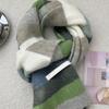 Vibrant Rainbow Striped Scarf Soft Wool Blend Winter Accessory For Women Men Cosy And Stylish All Purpose Unisex Design