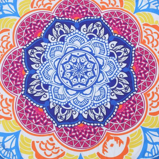 Mandalas Tapestry Lotus Wall Hanging Beach Towel Yoga Mat Blanket Camping Pad