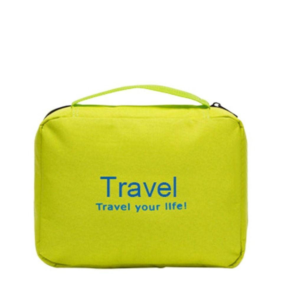 Haken-Typ Kosmetik-Toilettenartikel-Tasche Oxford-Gewebe Aufbewahrung Waschtasche Tragbare Hängende Toilettenartikeltasche Zuhause