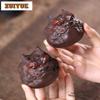 80ml Yixing Purple Clay Head Of The Dragon Teacup Ancient Tea Bowl Cute Cup Tea-tasting Smelling Cup Chazhan Master Cups Cha