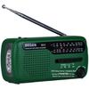 Degen DE13 Hand-Crank & Solar-Powered Portable Radio (English Version)
