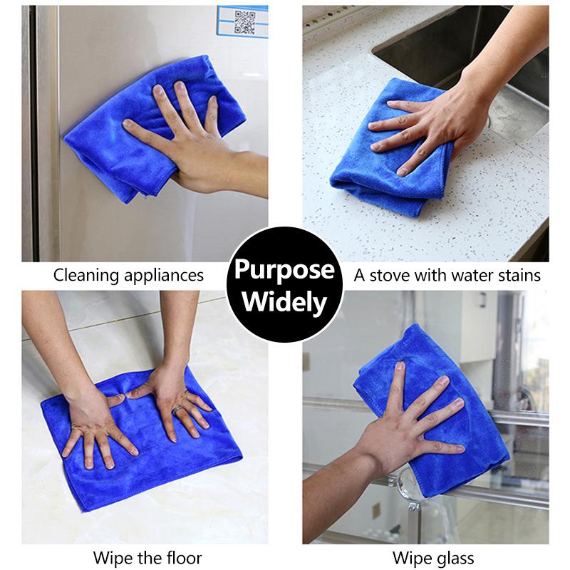 Microfiber Towel Car Wash Accessories Super Absorbency Car Cleaning Cloth Premium Microfiber Auto Towel Domestic Cleaning Towel