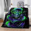 3D Retro Dragon Printed Blanket Flannel Warm Blankets Soft and Comfortable Blanket Bed Linings Cubre Cama Birthday Gift