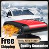 12/24V Windscreen Defroster Demister 360 Rotating Heater Fan Combo Auto Windshield Defroster Defogging Defrosting Heating Fan