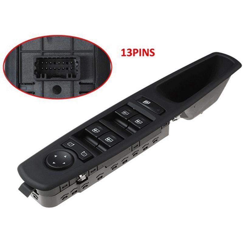 Portable New Master Power Window Switch 809610016R Fits For 2008-2016 Renault Megane MK3 Sedan 2.0L 1.6L