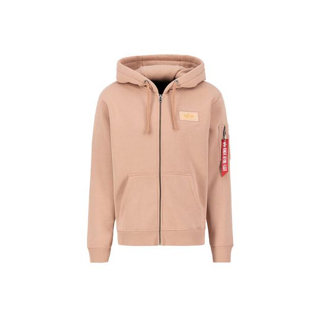 Толстовка на молнии с капюшоном Alpha Industries Backprint Zip Hoodie EU M