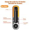 Wireless Bluetooth Meat Thermometer Digital Meat Thermometer Probe with APP LCD Screen Real-time Monitoring for BBQ Oven Smoker