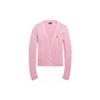 Polo SS23 Solid Knit Sweater Women Sweater Pink WMPOSWENDW20152-650