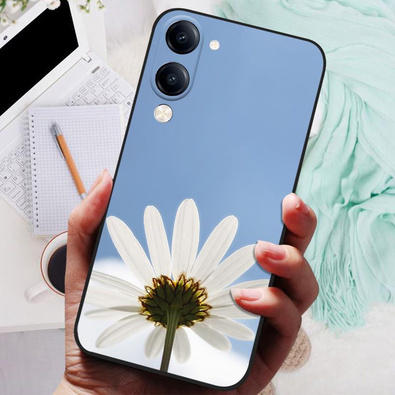 2025 Protective Shell For Vivo Y04 4G Case Y 04 Black Cover Lion Wolf Silicone Soft Back Cases For Vivo Y29S 4G Y 29S Phone Case