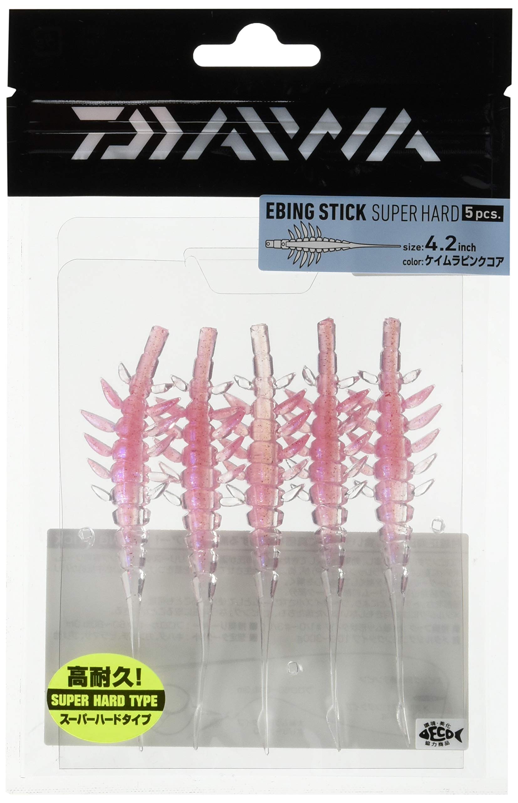 

DAIWA Worm Ebbing Stick SH inch Keimura Pink Core Lure (Супер сложно) 4,2