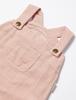 Organic Overalls Baby Rosewater [L'ovedbaby] (Muslin) Bodysuit, (Rosewater Pink), 6-9M (6-9 months)