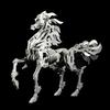 3D DIY Assembly of Metal Insects Birthday Gifts Holiday Gifts High-Quality Simulated Animal Models Unicorns Foxes Metal Model