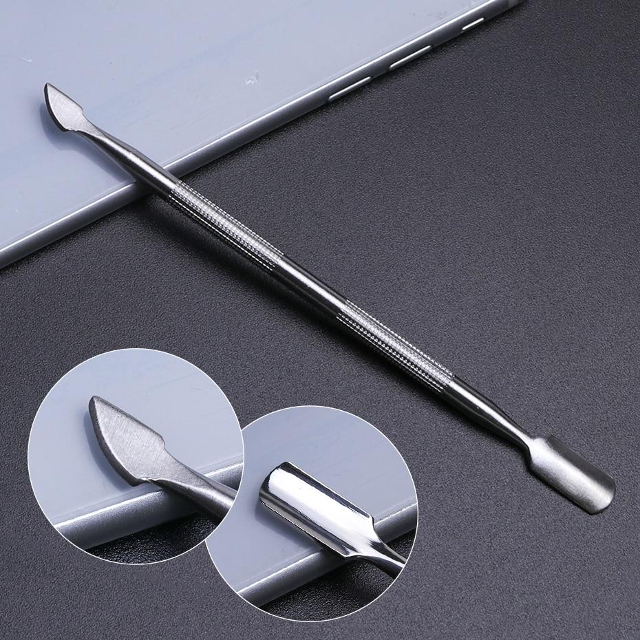 3PCS/Set Stainless Steel Cuticle Nippers Trimmer Cuticle Pusher Remover Pedicure Manicure Tools