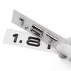 3D ABS Buchstaben Auto Styling Heckklappen-Emblem 1.8T 2.0T 3.0T Emblem Logo Aufkleber Für A3 A4 A5 A6 A7 A8 Q2 Q3 Q5 Q7 Q8 Autozubehör