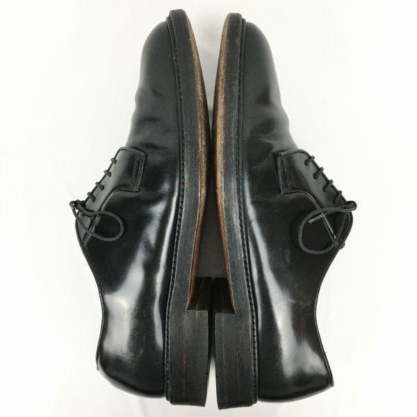 LOTTUSSE Goodyear Welted Plain Toe Business Shoes Black Size 7 / 25.5cm Men's(USED)