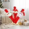 Glow In The Dark Christmas Light Up Bracelets LED Wristbands for Xmas Party Decoration Novelty Wrist Accessories