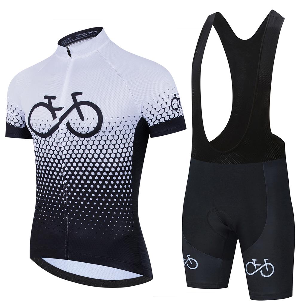 2026 New Men Summer Short Sleeve Set Breathable Racing Sport MTB Bicycle Clothes Outdoor Bike Uniform  2026 Breathable Cycling Suit Set