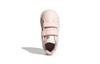 Adidas Neo GRAND COURT Breathable Low top Toddler Shoes Pink White Infant And Toddler FW4949