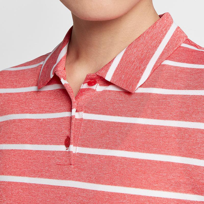 Nike Polo Sport cu Dungi Femei topuri Roșu AJ5232-657