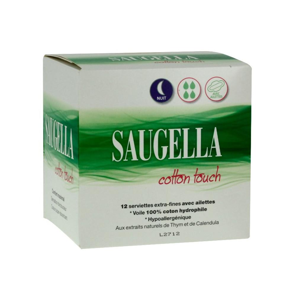 

Saugella экстратонкая ночь 12 подушечек
