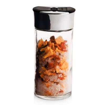 Gewürzstreuer mit Sieb, Glas, 100 ml