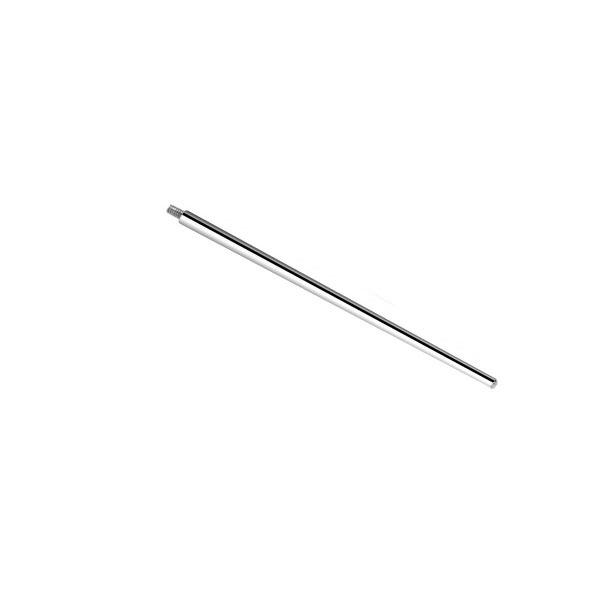 Stainless Steel Threaded Jewelry Piercing Connector & Guide Needle for Navel, Lip, and Eyebrow Piercings