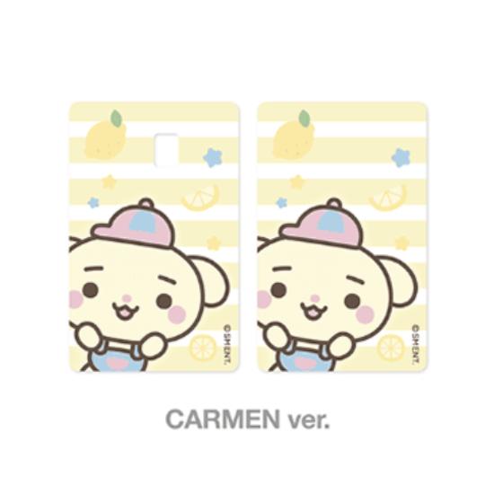 Предзаказ Набор наклеек на обложку карт Hearts2Hearts Лимонный цитрус Carmen
