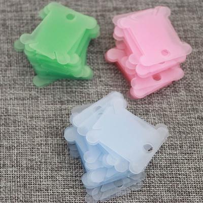 120 Pieces Plastic Sewing Thread Winding Plate Board Cross Stitch Embroidery Floss Craft Thread Bobbins Organizer Plastic Floss Bobbins for Embroidery Floss Organizer 120 Pieces Plastic Sewing Thread Winding Plate Board Cross Stitch Embroidery Floss Craft Thread Bobbins Organizer Plastic Floss Bobbins for Embroidery Floss Organizer