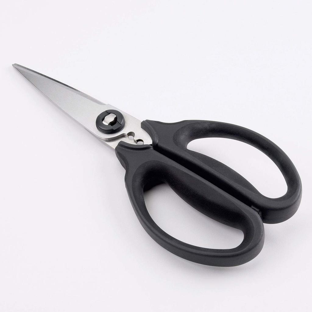 OXO Kitchen disassembly and with herb black scissors, cleaning, stripper,