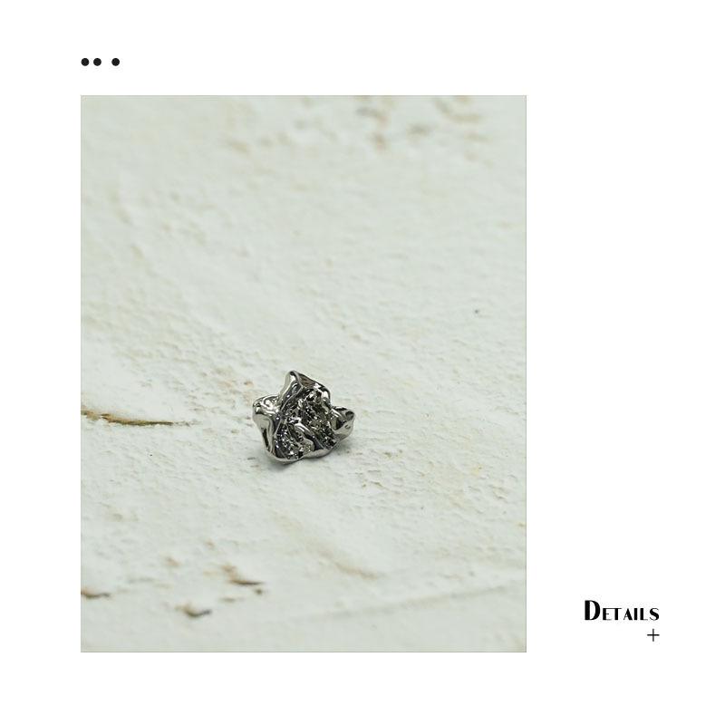 YESY Arts Pitted Alloy Shirt & Knitwear Decorative Buttons