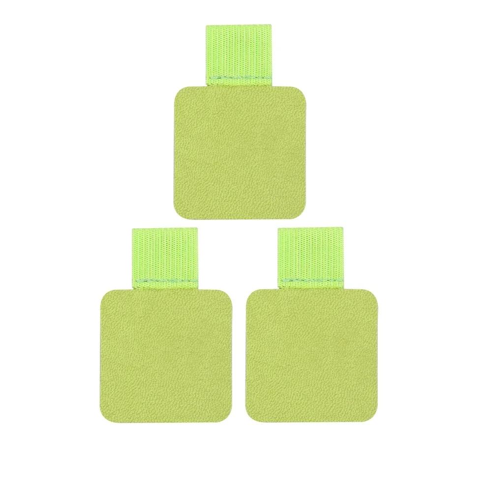 Easy To Carry Self-Adhesive PU Leather Pen Clip Pencil Elastic Loop Cover Ring for Diary PlannerClip for Apple ICell Phone IPencil Hol Practical Use