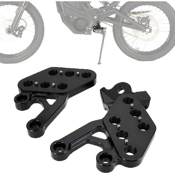 

Foot Peg Brackets CNC for Eride Pro SS 2.0 3.0 E Ride Pro S SR,Electric Dirt Bike Footpegs Pedal Mount for Sur Ron 7075 Aluminum | Anodized Surface | чёрный