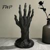 Hand Shape Necklace Stand 3D Printed Skeleton Jewelry Display for Rings Earrings, Gothic Organizer Creative Headphone Bracelet Watch, Ring Holder