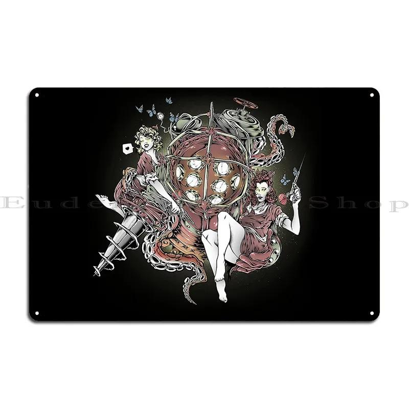 Biograffiti Reprise Fearcheck Metal Plaque Poster Wall Mural Rusty Garage Custom Bar Tin Sign Poster