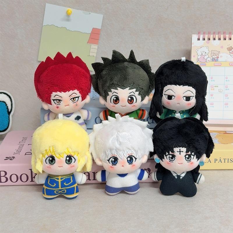 10cm HUNTER×HUNTER Plüschtier Anhänger Hisoka Illumi Zoldyck Chrollo Lucilfer Stofftier Für Anime Fans