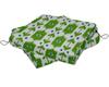 Vargottam Perfect Outdoor Indoor Square Corner Seat Cushions Water-Resistant Lounge Chair 18.5" X 16" Home Office Patio Furniture