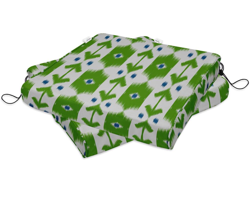 Vargottam Perfect Outdoor Indoor Square Corner Seat Cushions Water-Resistant Lounge Chair 18.5" X 16" Home Office Patio Furniture