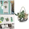 Wooden Front Door Hanger Wreath for , Entry Way