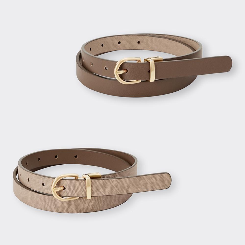 Gu By Uniqlo Reversible Belt