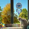 Decoraci Ó N Colgante De Ojos Malvados New Product Flat Heterochromatic Window Hanging Home Pendant Sun Catcher Decoration