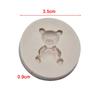 1PC Bear Silicone Mold Mini Fondant Mold Cake Decorating Tools Chocolate Gumpaste Mold Chocolate Soap Mold