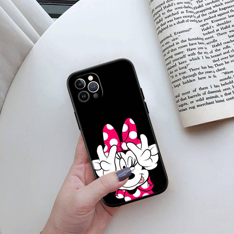 RT17 Min-nie Mouse Phone Shell Case for Redmi Note 8 9 10 11 11S 10C 10X 10A 10T 9A 9C 9T 9S 8T Pro Max Plus Prime