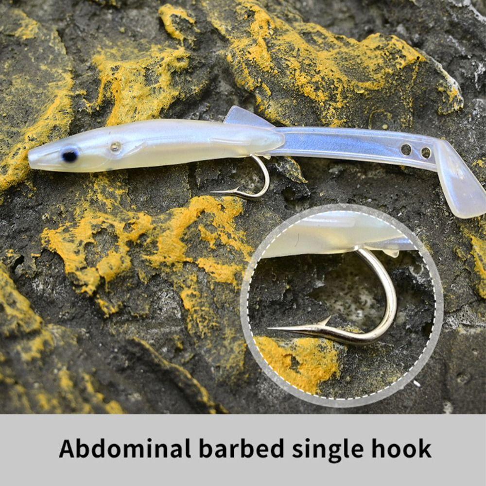 12pcs Soft Fishing Lures Mixed Color Artificial Bait Sports Silicone Bait Shad Fishing