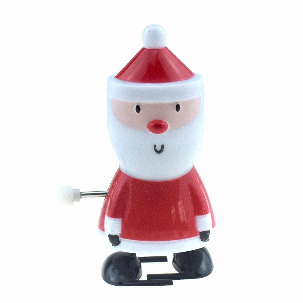 Charming Wind-up Walking Santa Snowman Reindeer Toys For Christmas Celebration