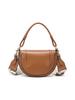 Fashiable and Casual Hand-held Saddle Bag, Versatile for Commuting, Single Shoulder Crossbody Bag