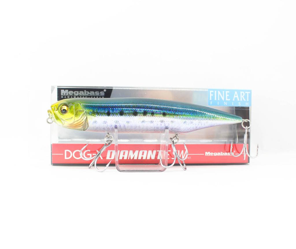 Megabass Dog X Diamante SW 120 mm 25 grams Floating Lure FA Iwashi (2629)