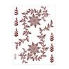 9pcs Water Transfer Decals Henna Tattoo Stickers Fake Body Art Sticker  Women/Lady/Girl