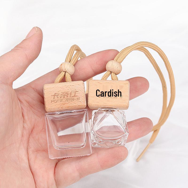 

8ml High-Grade Car Perfume Bottle Pendant - Rearview Mirror Hanging Essential Oil Decoration 8ml Diamond